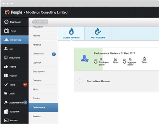 employee performance management system